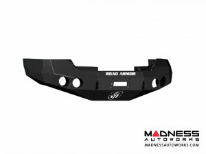 GMC Sierra 1500 Stealth Front Winch Bumper - Smittybilt XRC - Texture Black WARN M12000 - (2008-2013)